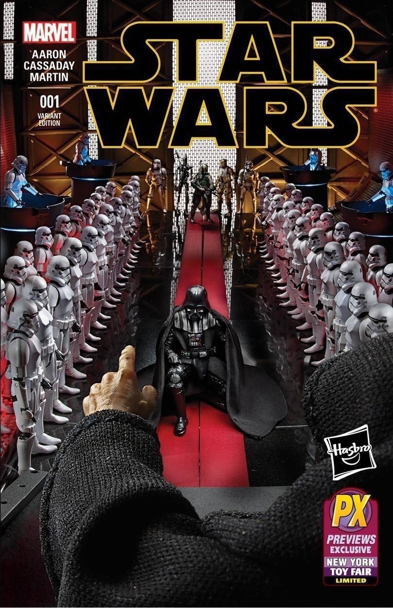Marvel 2015 Star Wars #1 Hasbro Toyfair Previews Exclusive Cover
